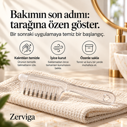 Zerviga Kök Serum Tarağı
